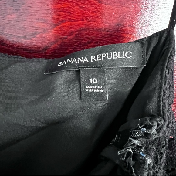 Banana Republic Black One-Shoulder Midi Dress - Picture 6 of 15